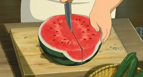 西瓜地里摘瓜吃,摘瓜品尝的田园时光