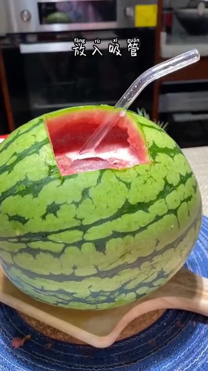 这样吃瓜最过瘾,这样吃瓜最过瘾！