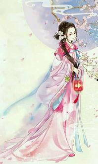 古风小姐姐吃瓜